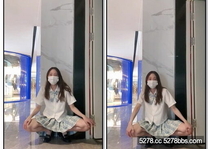 主人露出任務 清純學妹 商場露出挑戰！人前女神 人後被主人支配玩弄的小狗，清純靚麗外表下是個反差婊母狗