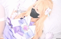 純欲系少女萌妹『悠悠米』瑤妹粉狂喜 王者榮耀瑤coser陪玩後的隱藏服務，純潔無瑕的美少女仙女粉穴 又騷又純
