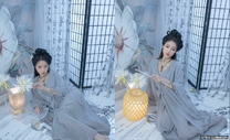 頂級露臉反差女神！推特爆火，極品福利姬【鈦合金】私拍作品《鬼神祿》，S級身材堅挺粉乳