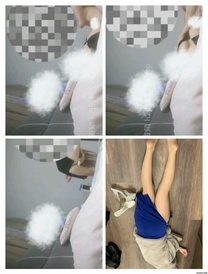 新年加餐姐夫和老爸在樓下喝酒，我趁機溜進房間把醉酒的姐姐強上內射了
