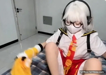 小欣奈-COS安比上門服務蜜汁穴猛坐肉棒榨精 沒幾個人能撐住