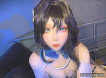 新品嫩妹專業戶炮神【雞教練】阮梅Cos裸足交，回成爲阮梅姐的實驗對象，這又大又白的阮飯真好吃