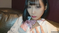 [無制服] 奇蹟般的外觀苗條美女插入生做愛中出露臉