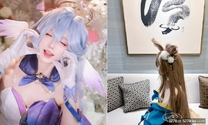 專操極品COS大神【Maniacccccc】新作 星之守護卡莎&菲謝爾COS 優菈 後入潮吹，模特兒身材尤物女神顔值黨福利