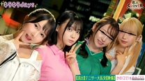 流出影像大學女子網球社團女子4人組與前輩亂交Party