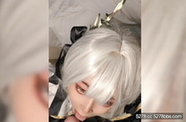 推特極品偽娘『水銀燈』定制COSPLAY『NIKKE白兔』超清 窗前後入被操無套