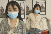 【1月新流】素人私拍，全網唯一，處女管培生第一視角調教，妹子又嫩又木訥，一看就是新手